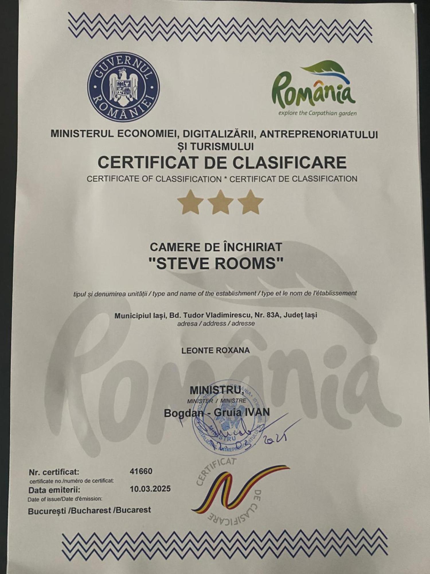 Steve Rooms Iasi Esterno foto